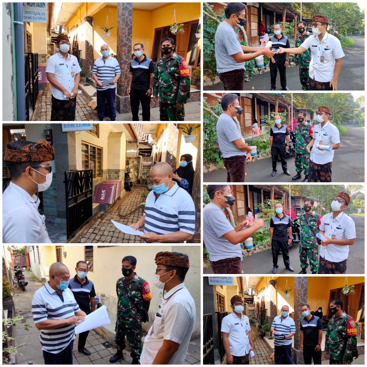 SOSIALISASI PPKM DARURAT DI TEMPAT IBADAH DAN PEMBAGIAN MASKER