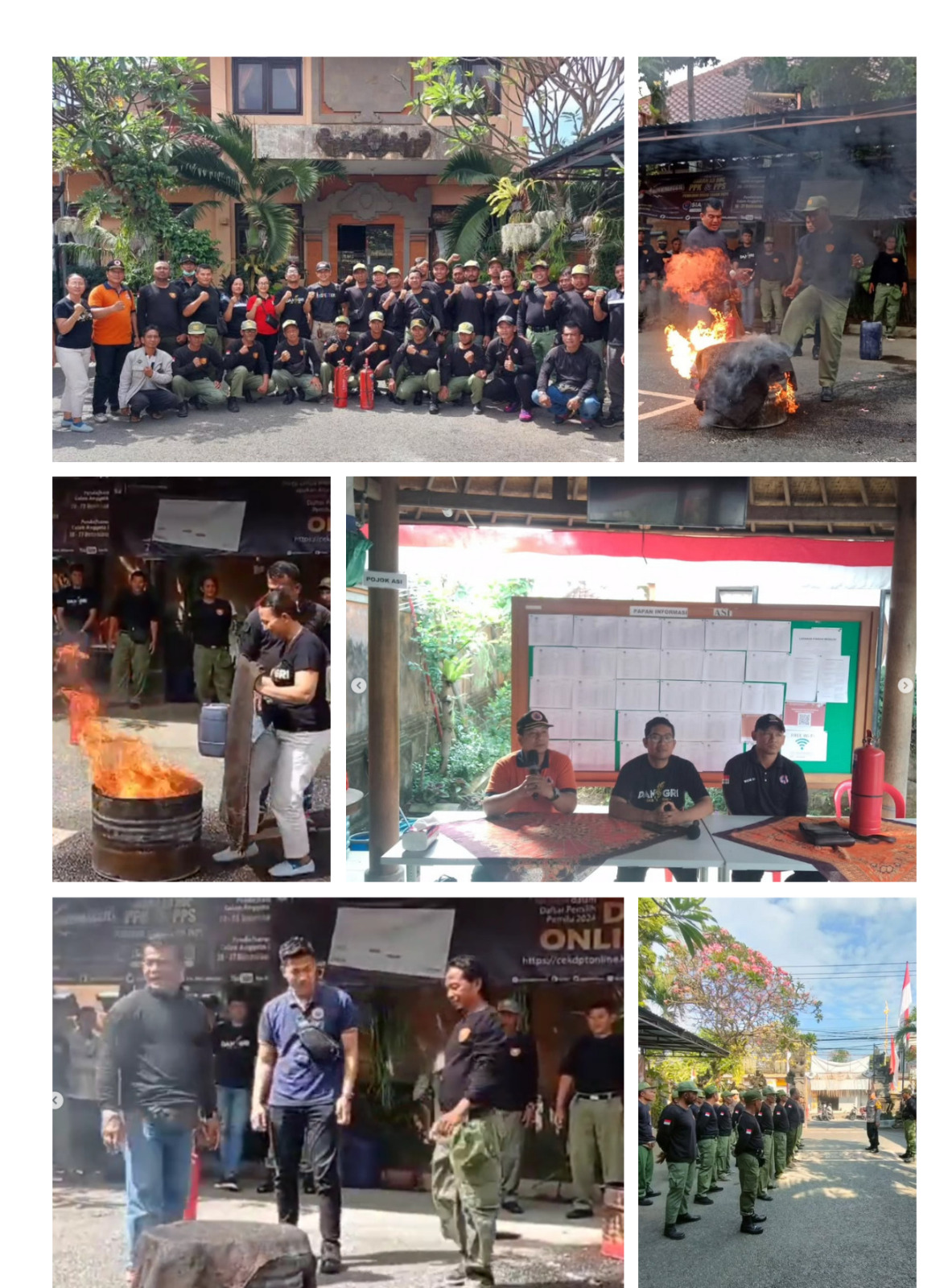 PELATIHAN PENGGUNAAN APAR