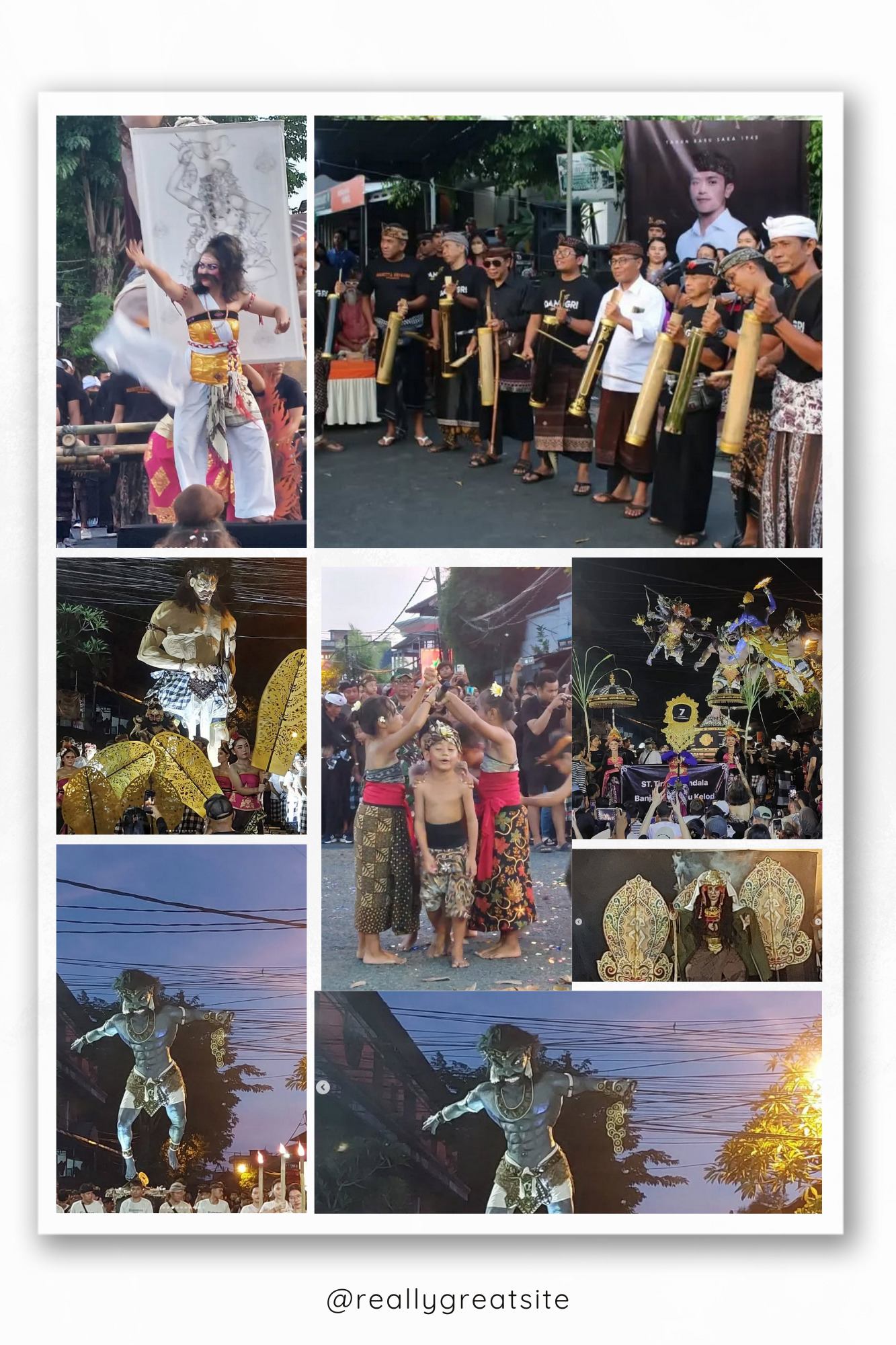 PARADE BUDAYA OGOH-OGOH KELURAHAN DANGIN PURI