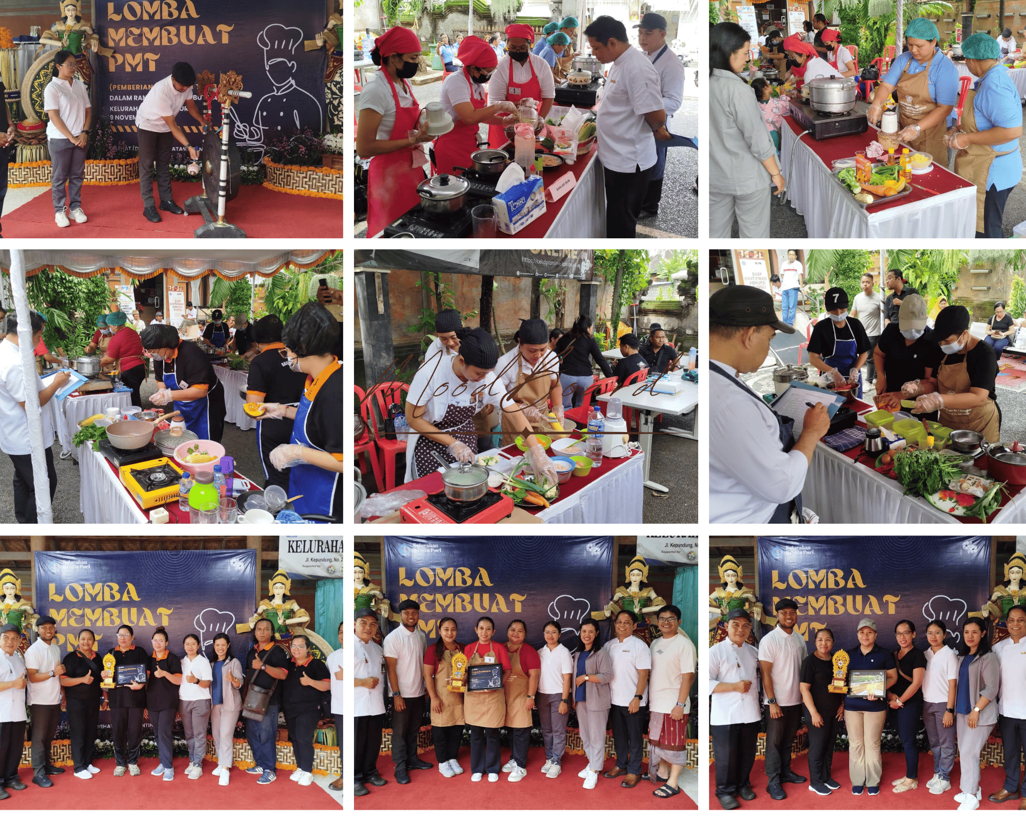 LOMBA MEMBUAT PMT ( Pemberian Makanan Tambahan)