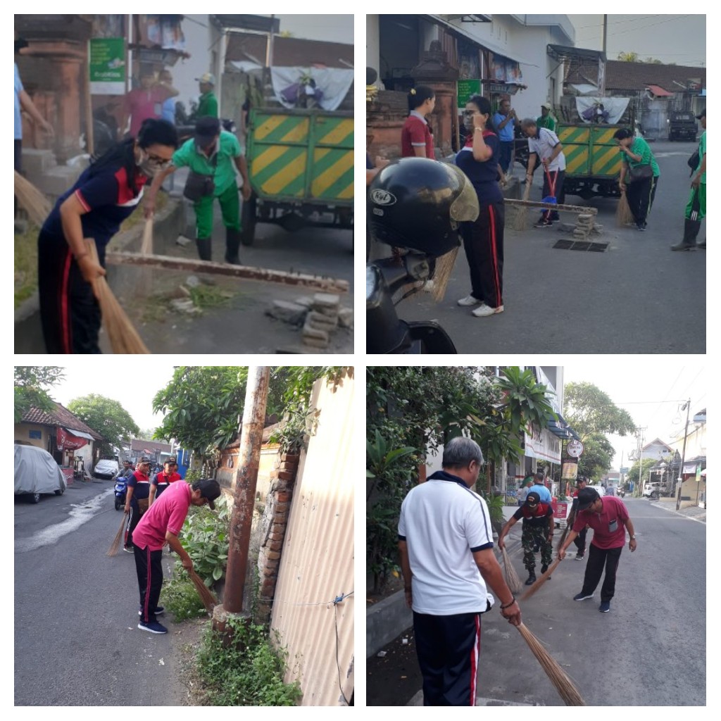 KERJA BAKTI DI JL. SURAPATI GG. IV 