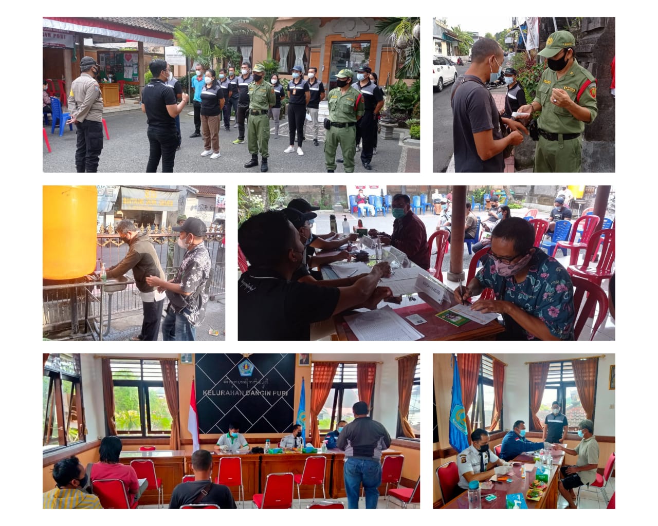 PELAKSANAAN PENYALURAN BLT PPKM DARURAT